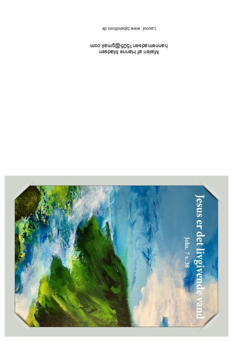 Jesus er det livgivende vand...