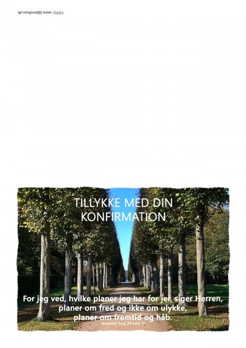 Tillykke med konfirmationen