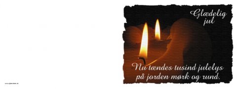 Nu tndes tusind julelys p jorden mrk og rund