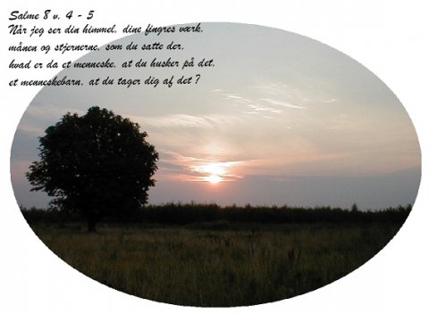 N�r jeg ser din himmel, dine fingres v�rk.......