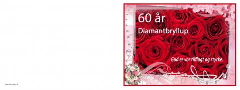 60 r diamantbryllup - Gud er vor tilflugt og styrke